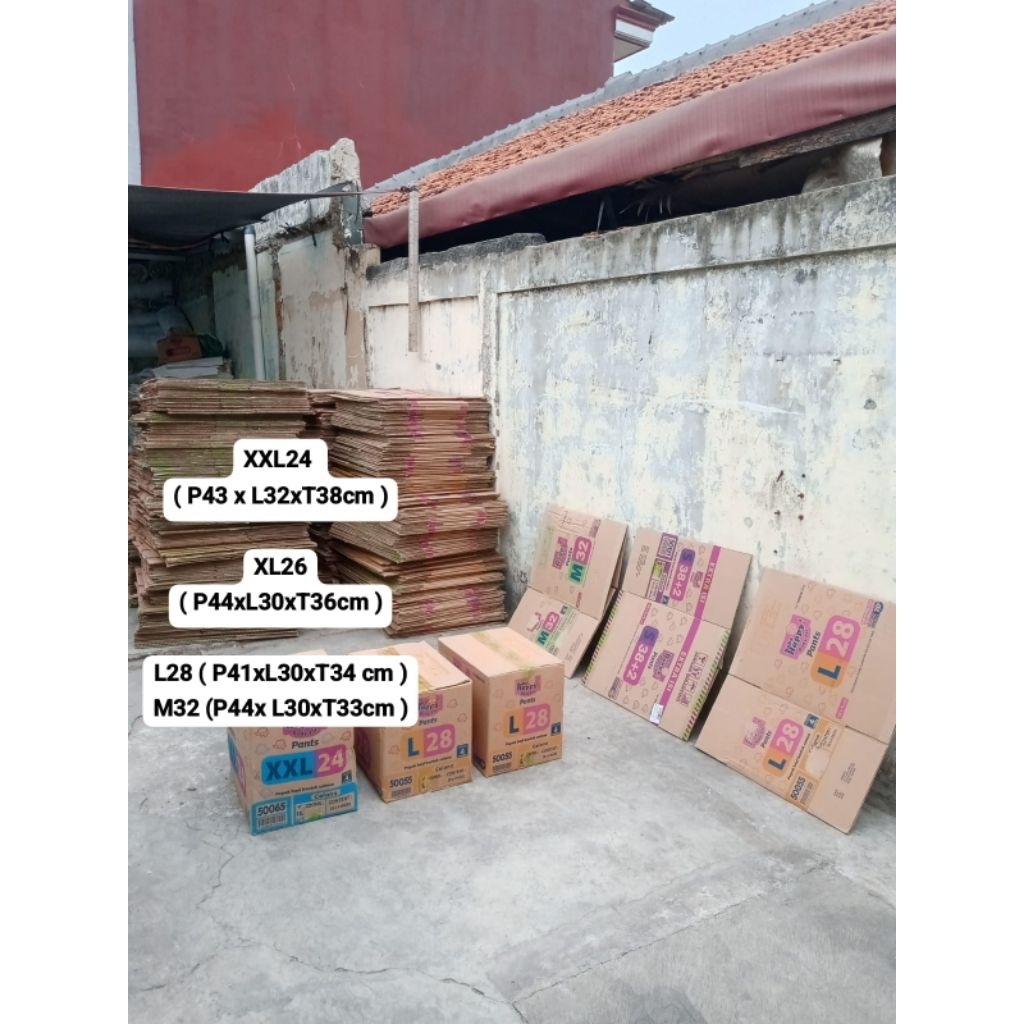 KARDUS BEKAS POPOK DUS PINDAHAN BOX KARTON