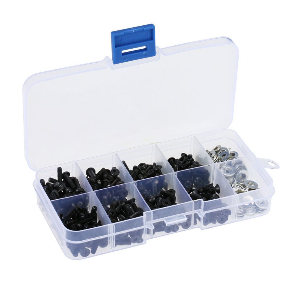 Screw M3 hexa baut kepala Hexa utk mobil remote control RC mobil 1:10 baut set m3 hex rc mobil