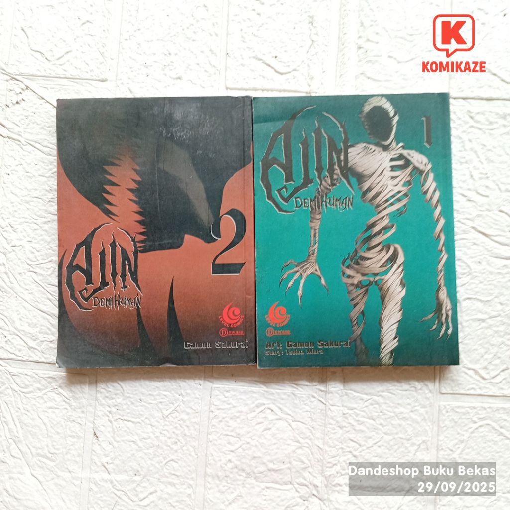 Ajin Demi Human by Gamon Sakurai - Komik Manga Bekas Original Cabutan LEVEL COMICS