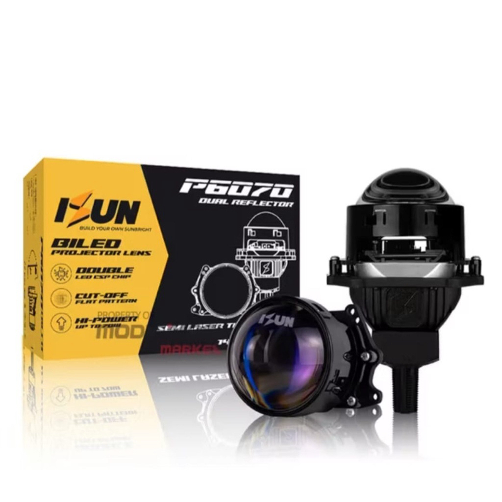 Lampu Utama Projector Biled ISUN P6070