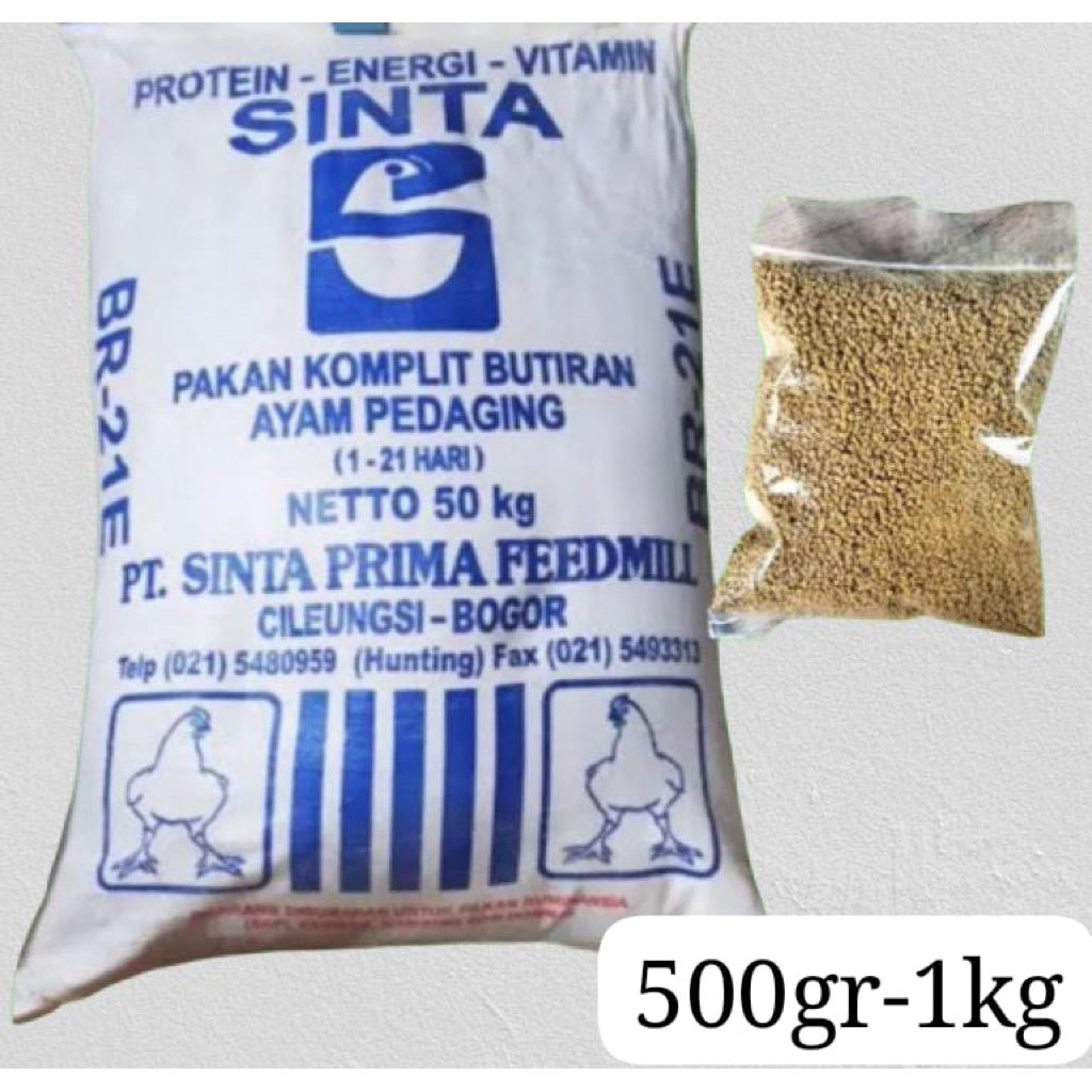 BR 21 E pakan ayam pedaging