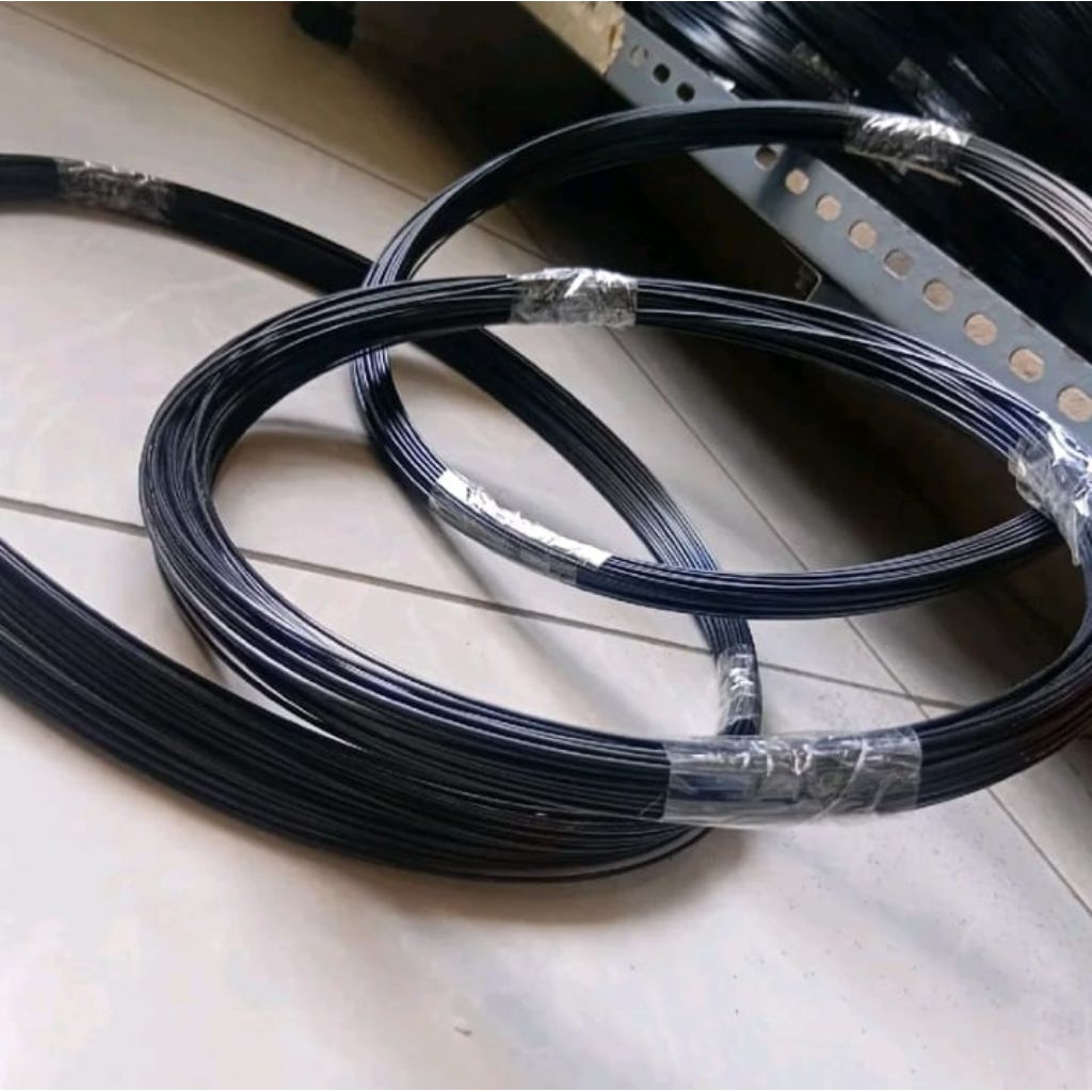 jeruji fiber 1mm hitam 3mtr sampai 7mtr