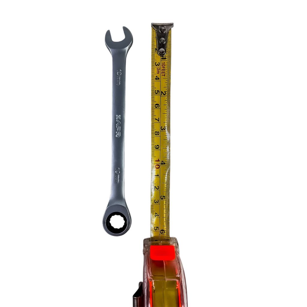 APR Kunci Ring Pas Bolak Balik 10mm panjang 15cm 72gigi kunci ring rachet 10mm Kunci 10 CC10