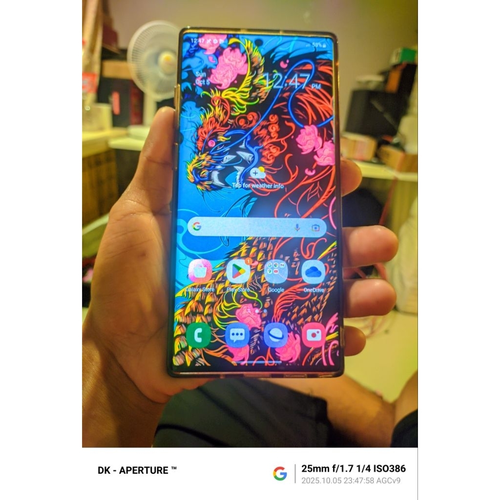 Lcd copotan Samsung note 10 plus