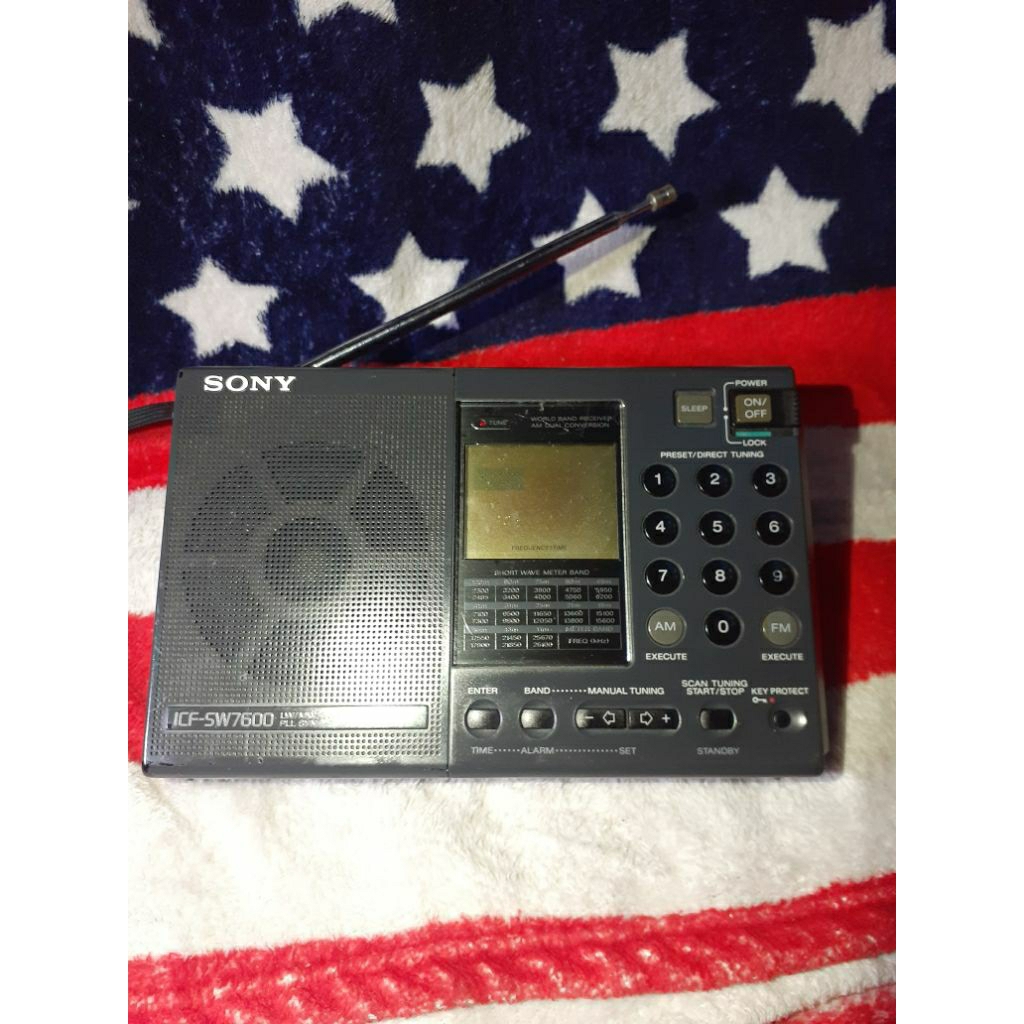 Radio sony icf sw7600