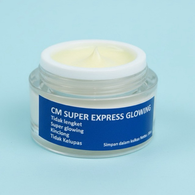 CM super express night cream drw Msglow mkskin helwa cream malam hadalabo loreal lovely shineskin