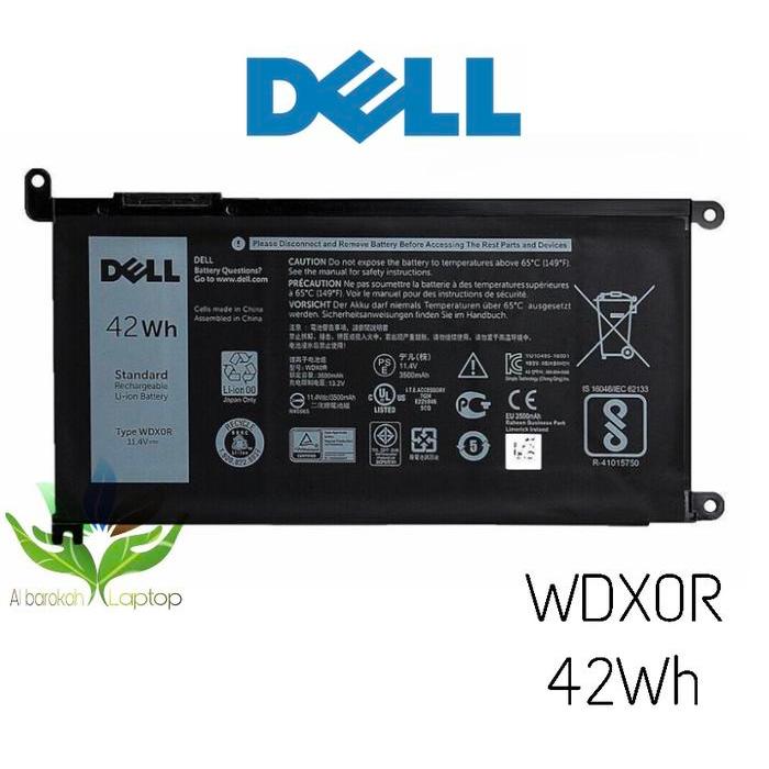 Baterai Wdx0r Dell Vostro 14 5471 P88G P69g 5468 5568 3CRH3 T2JX4