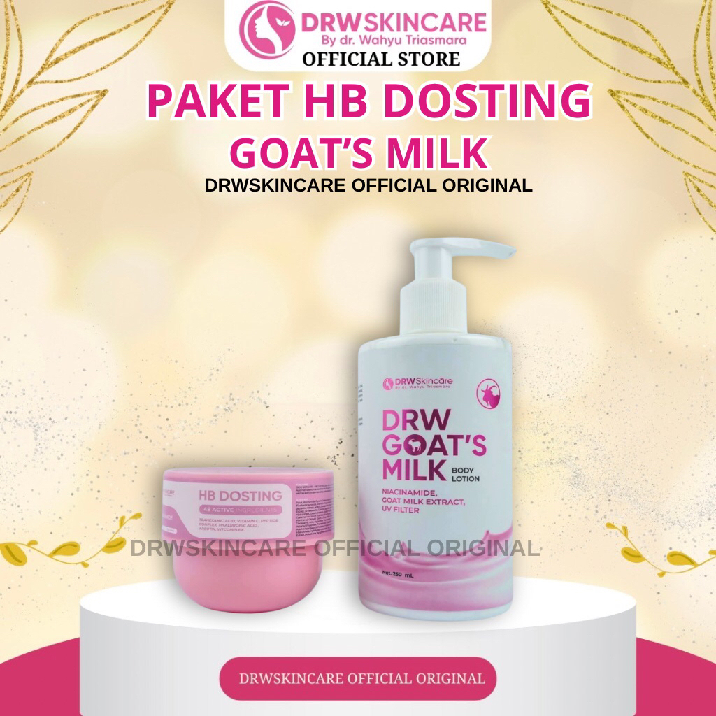 Paket Lotion Pemutih Badan Paket Hb Dosting Yellow Licorice Premium DRWskincare Original