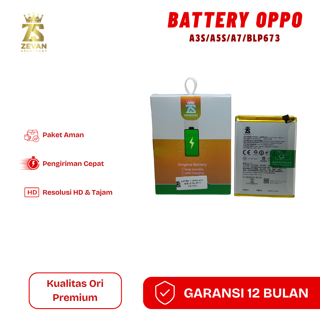 BATTERY OPPO A3S/A5S/A7/BLP673