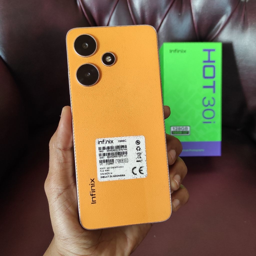 Infinix Hot 30i Ram 8/128 Fullset [SECOND]