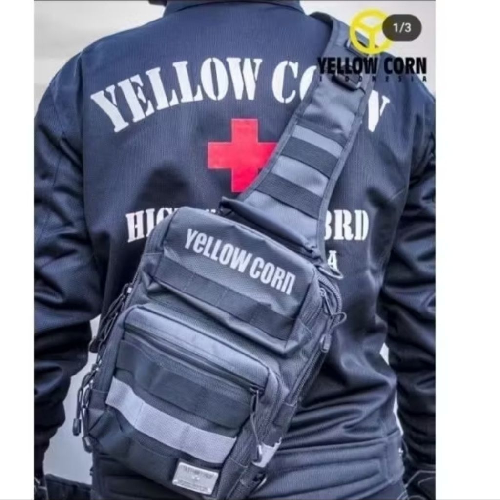 TAS SLING BAG BODY BAG YELLOWCORN YE 59