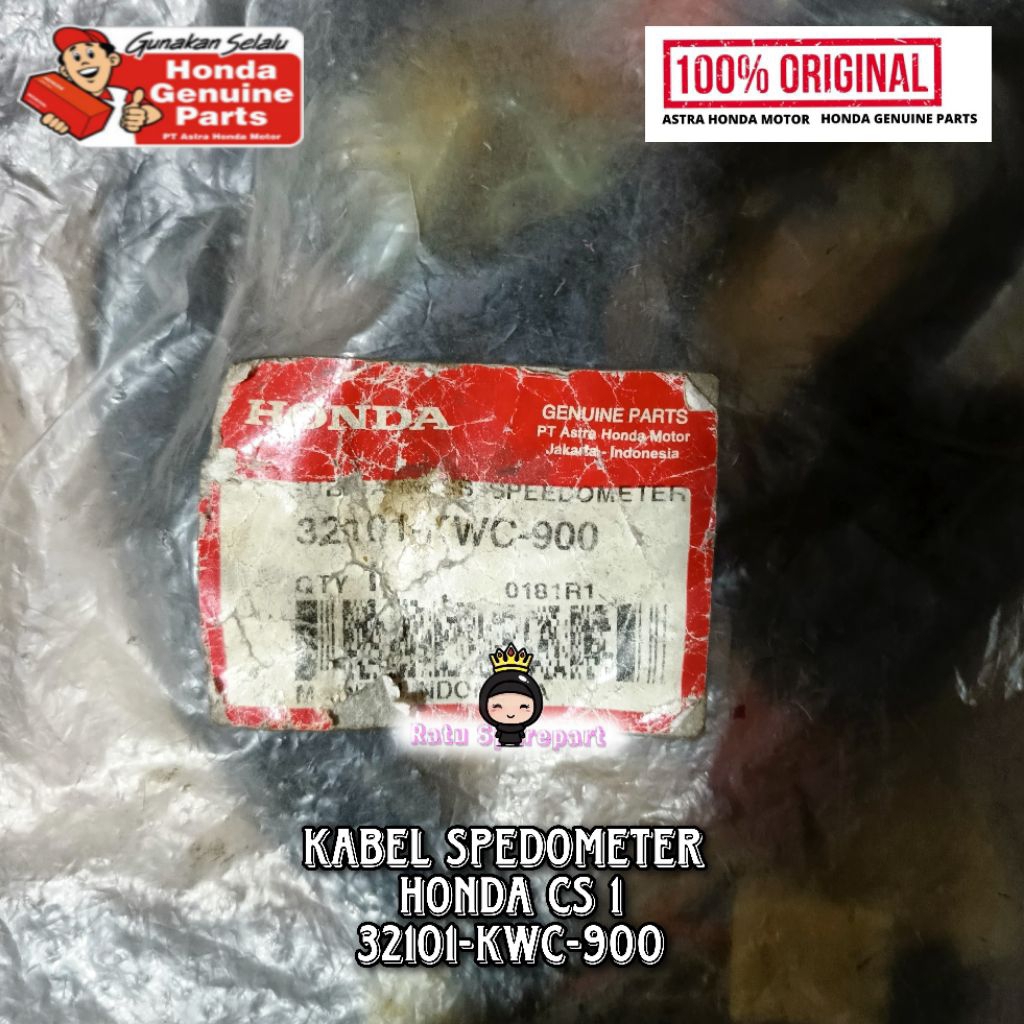 Kabel Speedometer Honda CS1 Original - Kabel Speedometer CS1 - Kabel Speedometer CS One - Kabel Sped