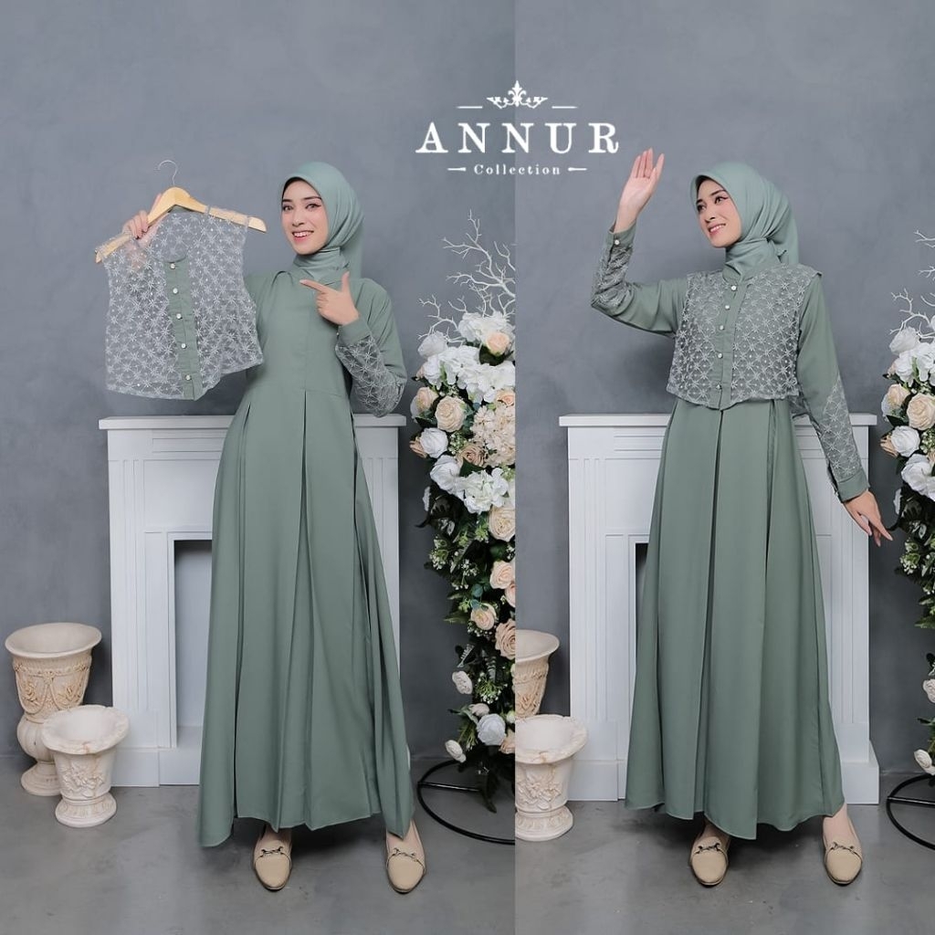 Baju Muslim Terbaru2025 Abayaa Pakean Muslim Turkey Gamiss Abaya Lebaran Terbaru 2025 Jumbp Dress Pr
