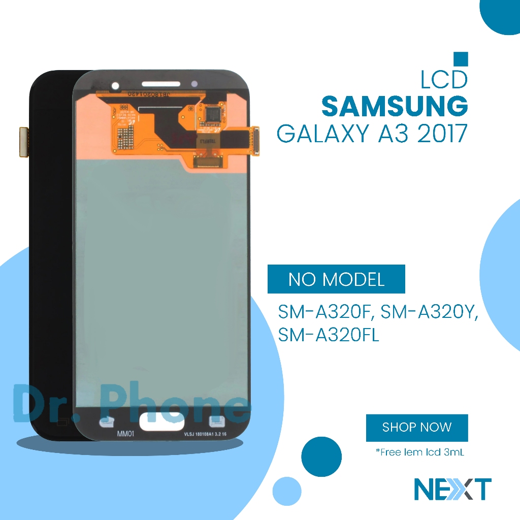 LCD Samsung A3 / LCD Samsung A320 2017 - Fullset Touchscreen