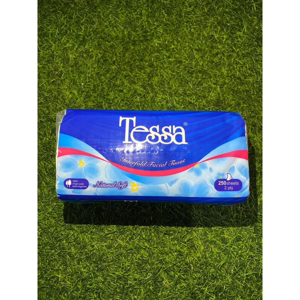 TISSUE TESSA 250 SHEET 2 PLY / TISU WAJAH TESSA 250 SHEET 2 PLY