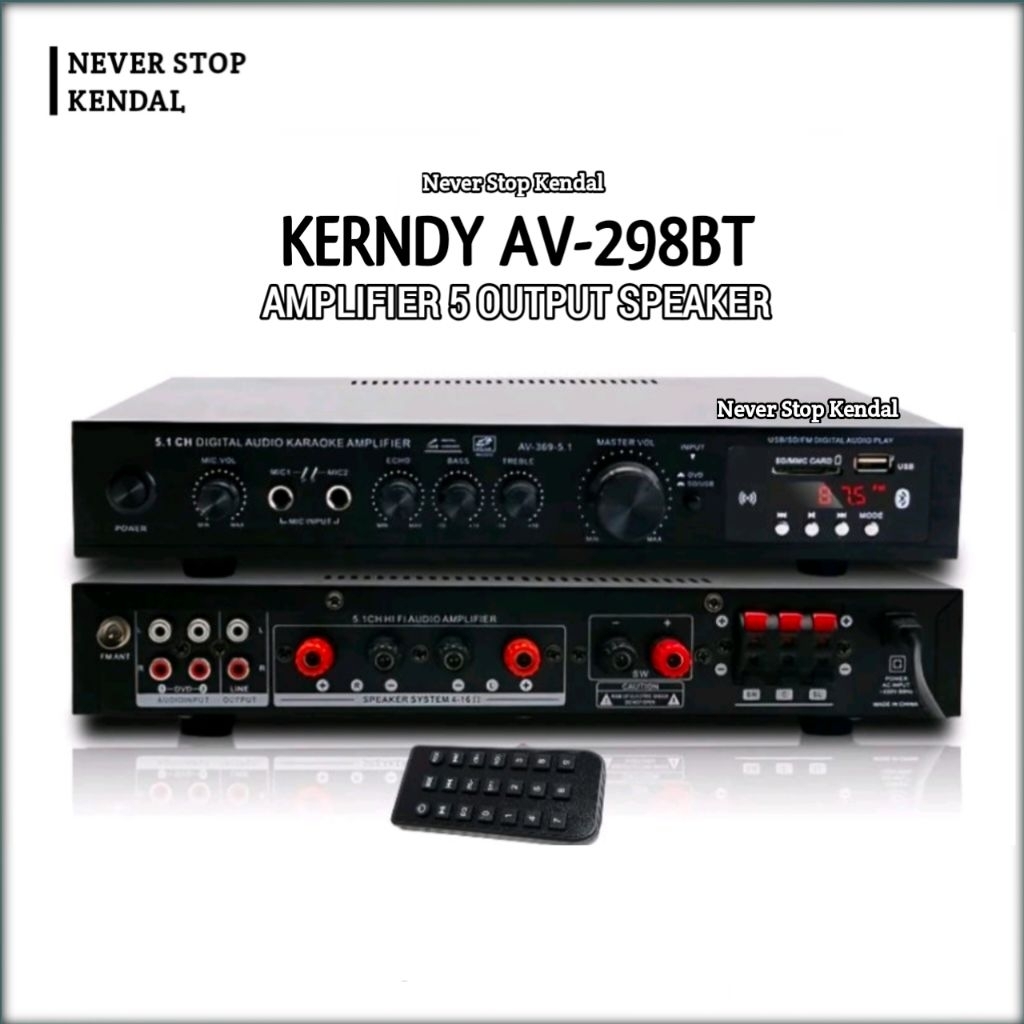 AMPLIFIER HOME THEATER 5 OUTPUT SPEAKER