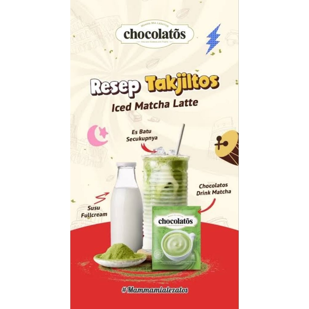 Chocolatos Matcha 1 Renceng isi 10