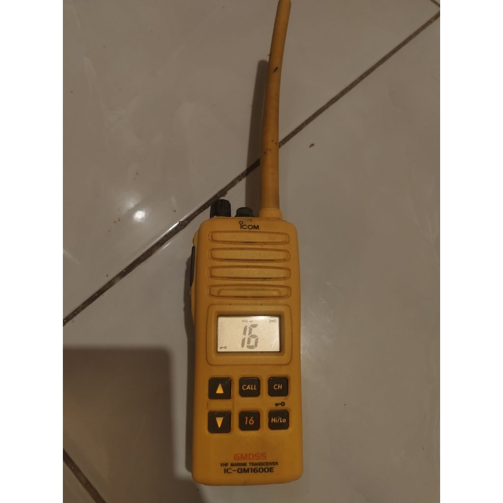 Radio Icom GM1600 GMDSS HT Marine gm 1600 gmdss waterproof second