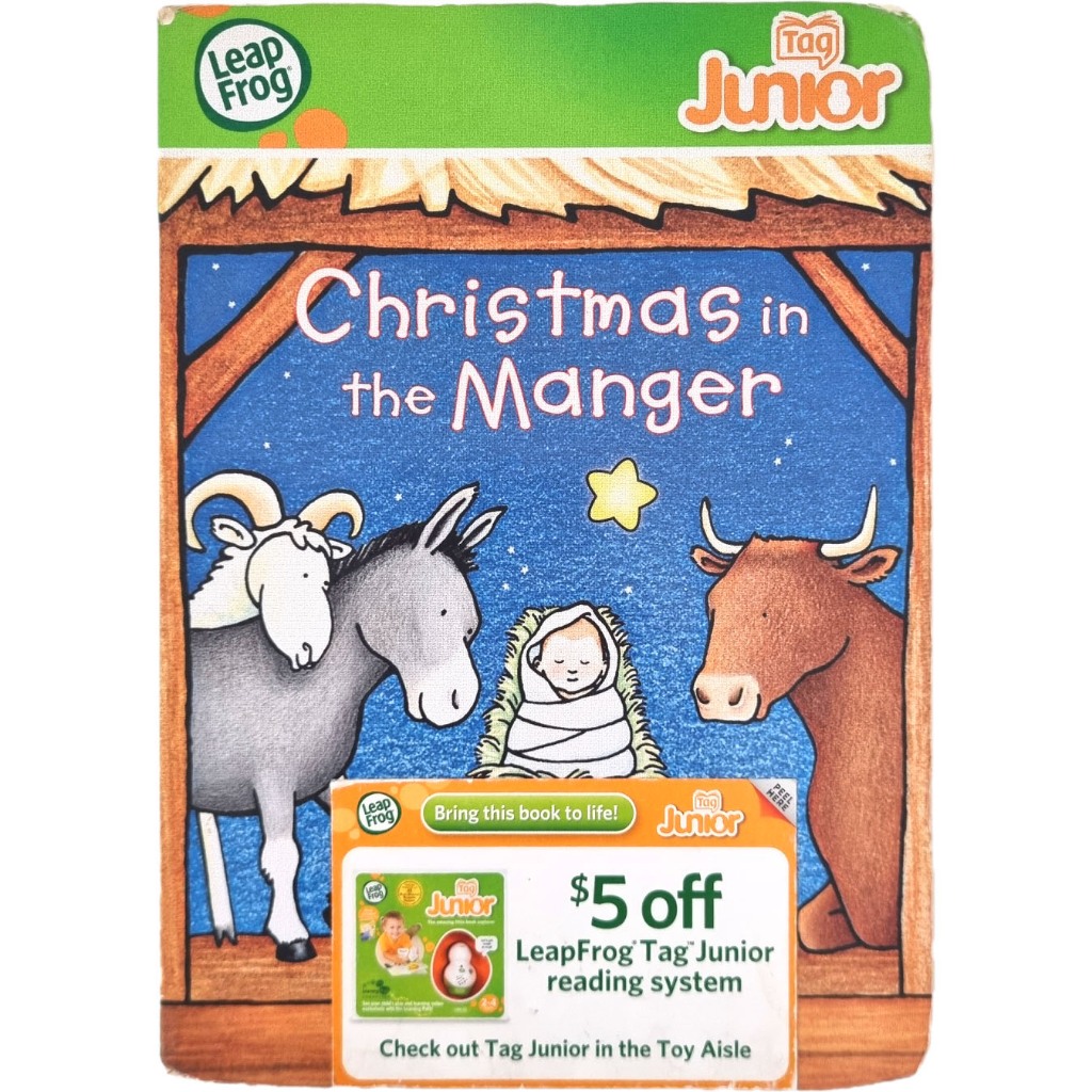 Leap Frog Leapfrog Tag Junior Christmas In The Manger Buku Cerita Bacaan Natal Tidur Anak Bahasa Ing