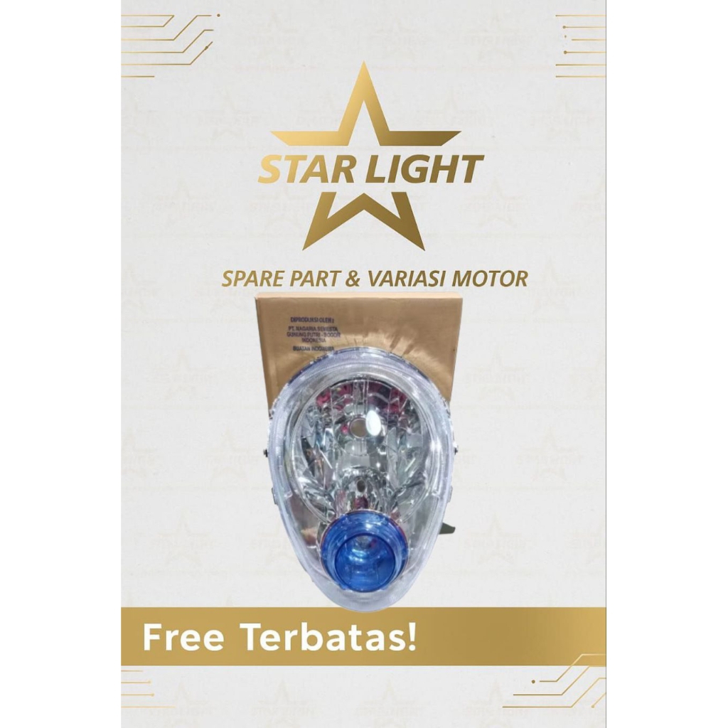 LAMPU DEPAN REFLEKTOR LAMPU DEPAN MOTOR HONDA SCOOPY CARBURATOR KARBURETOR KARBURATOR