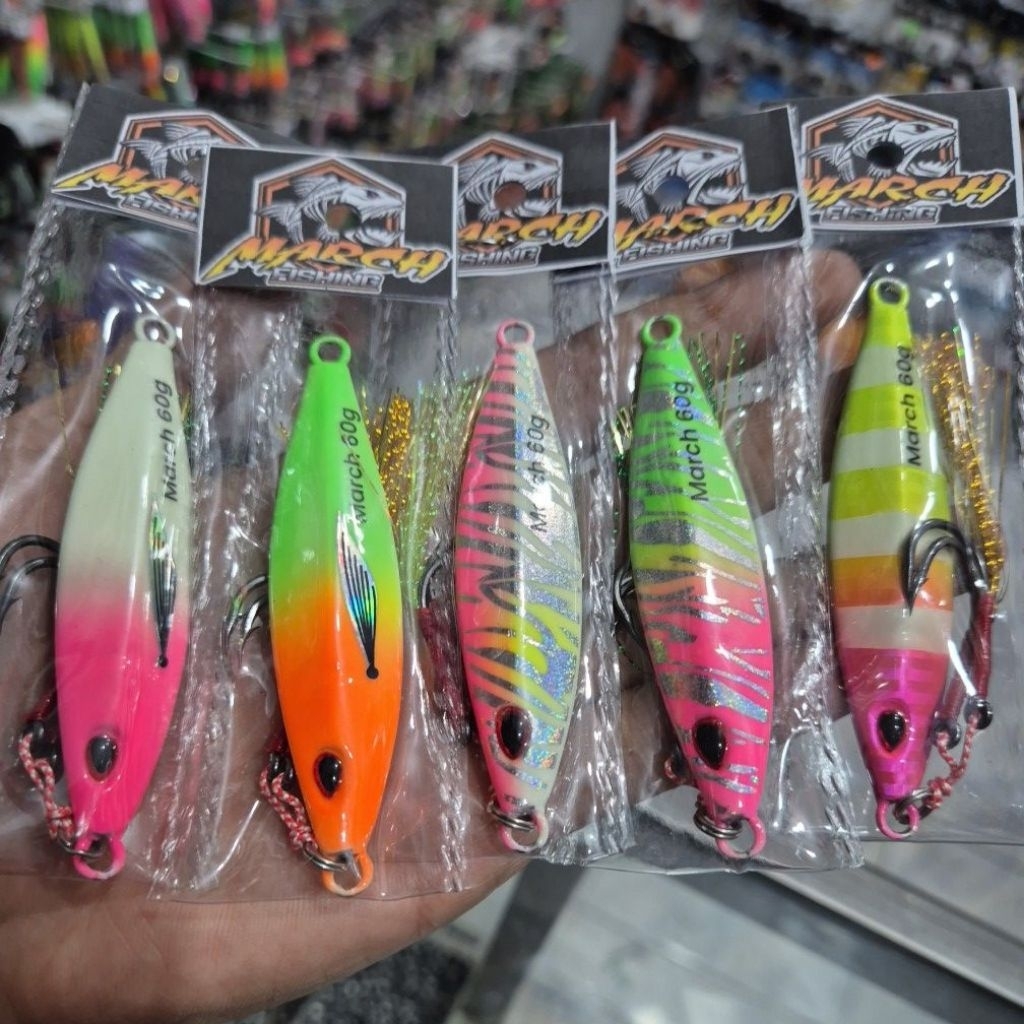 Metal jig MARCH GID 60gr GLOW GiD