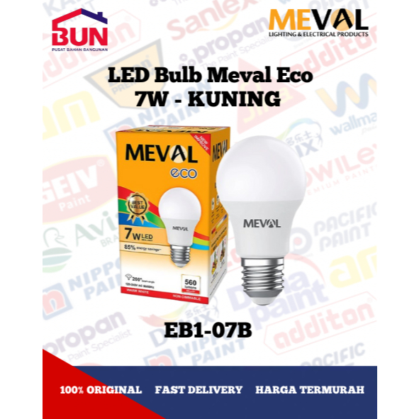 meval EB1-07B Lampu LED Bulb