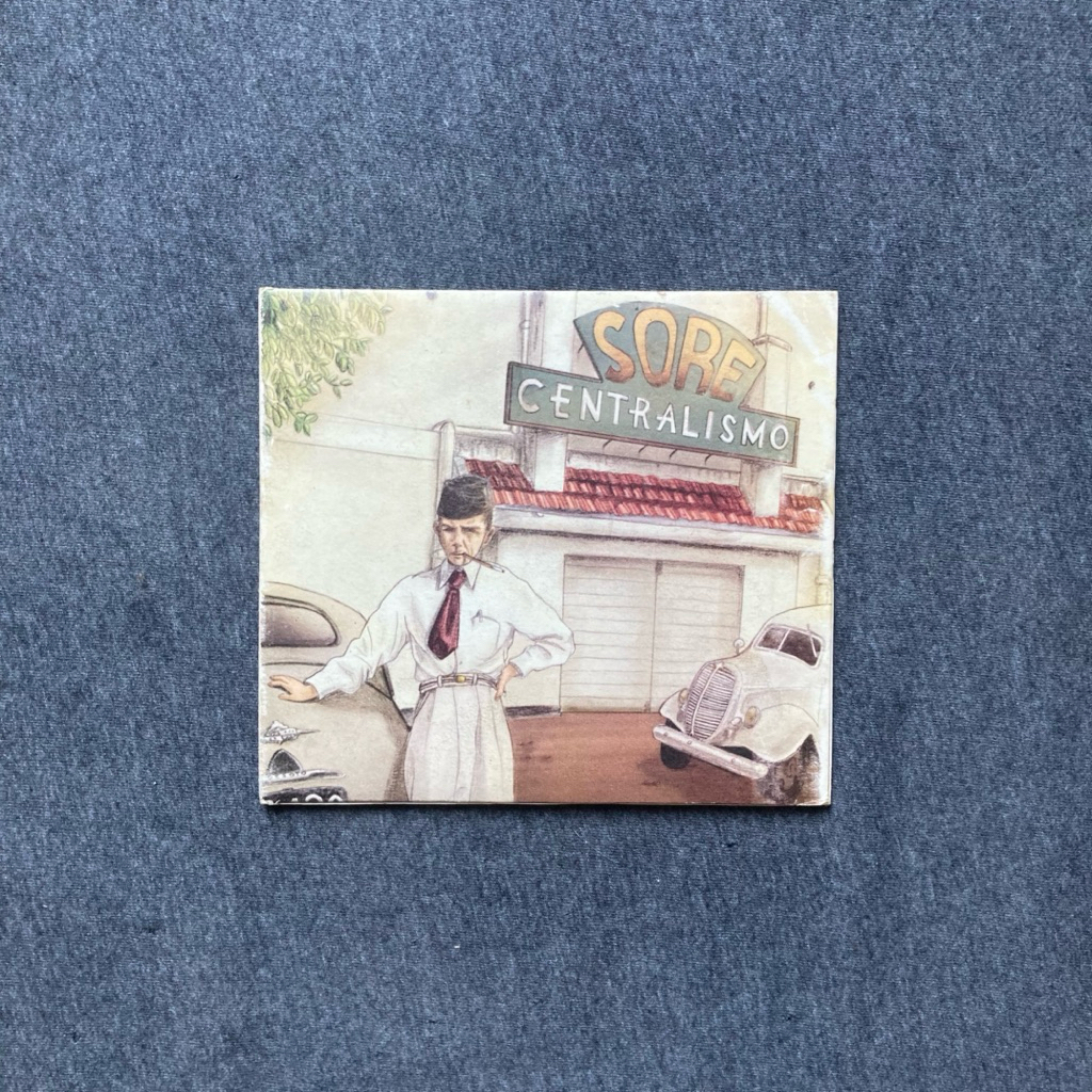 Hanya Cover CD Sore Centralismo Original Lengkap Booklet