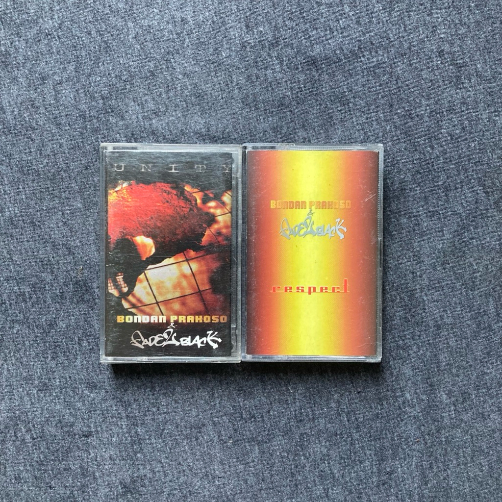 Sepaket Kaset Pita Bondan Prakoso & Fade Two Black