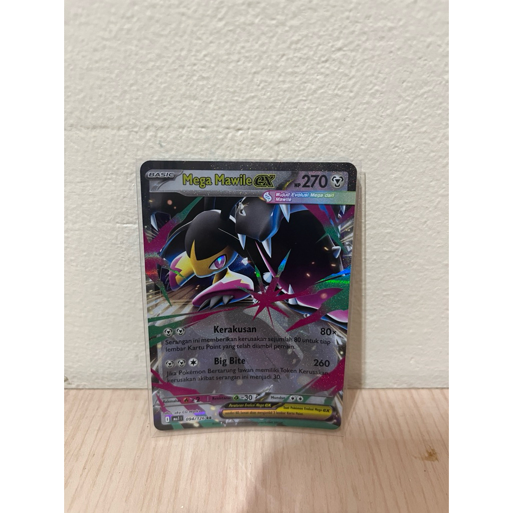 KARTU TCG POKEMON MEGA MAWILE RR