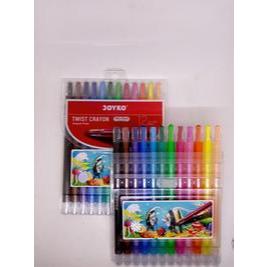 Krayon Putar Joyko 12 warna / Twist Krayon Joyko 12 warna