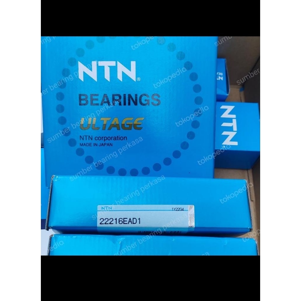 spherical roller bearing 22216 EAD1 merek NTN