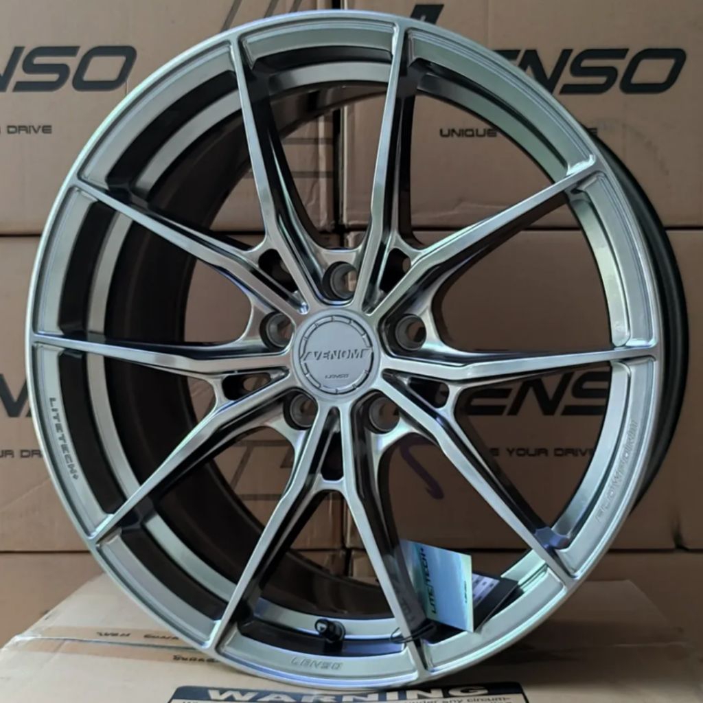 velg lenso venom vnb ring 18 original lenso Thailand lebar 8,5 pcd 5X114,3 velg racing ring 18 velg 