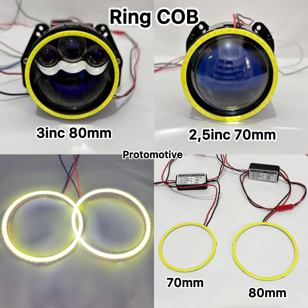 RING COB Biled 2,5inc & 3 Inc Lampu Senja Premium