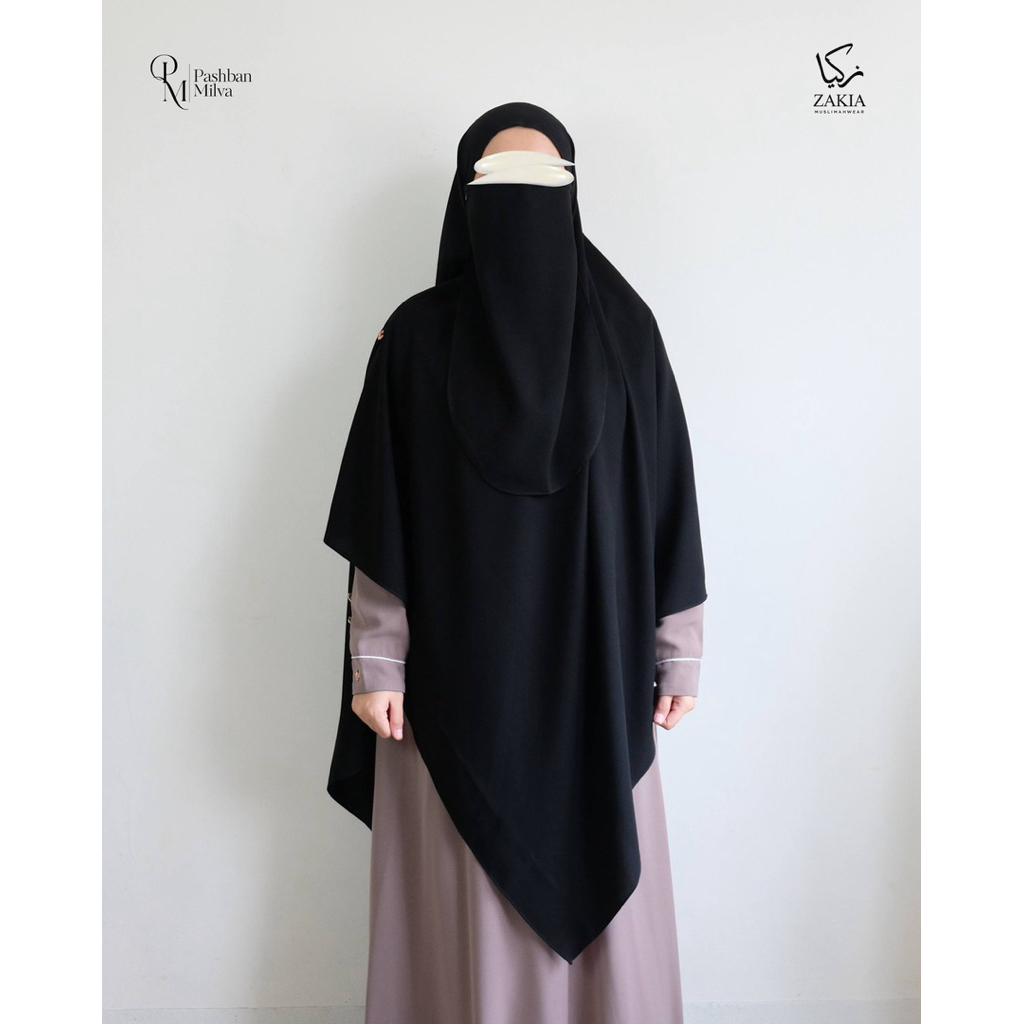 Pashban Milva | bahan milenia | Zakia Muslimah wear