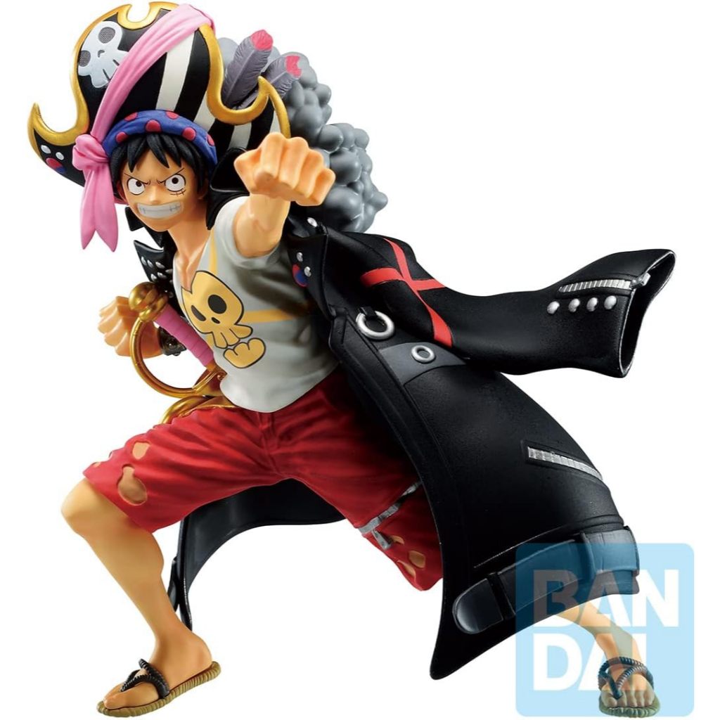 Ichibansho Figure - One Piece - Monkey.D.Luffy (Film Red), Bandai Spirits Collectible Statue