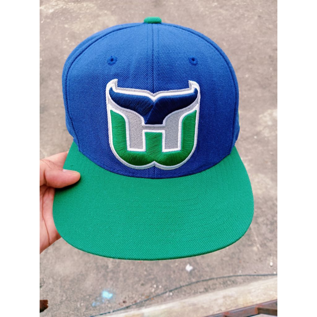 Topi Hartford Whalers Mitchell and ness original 100% vintage