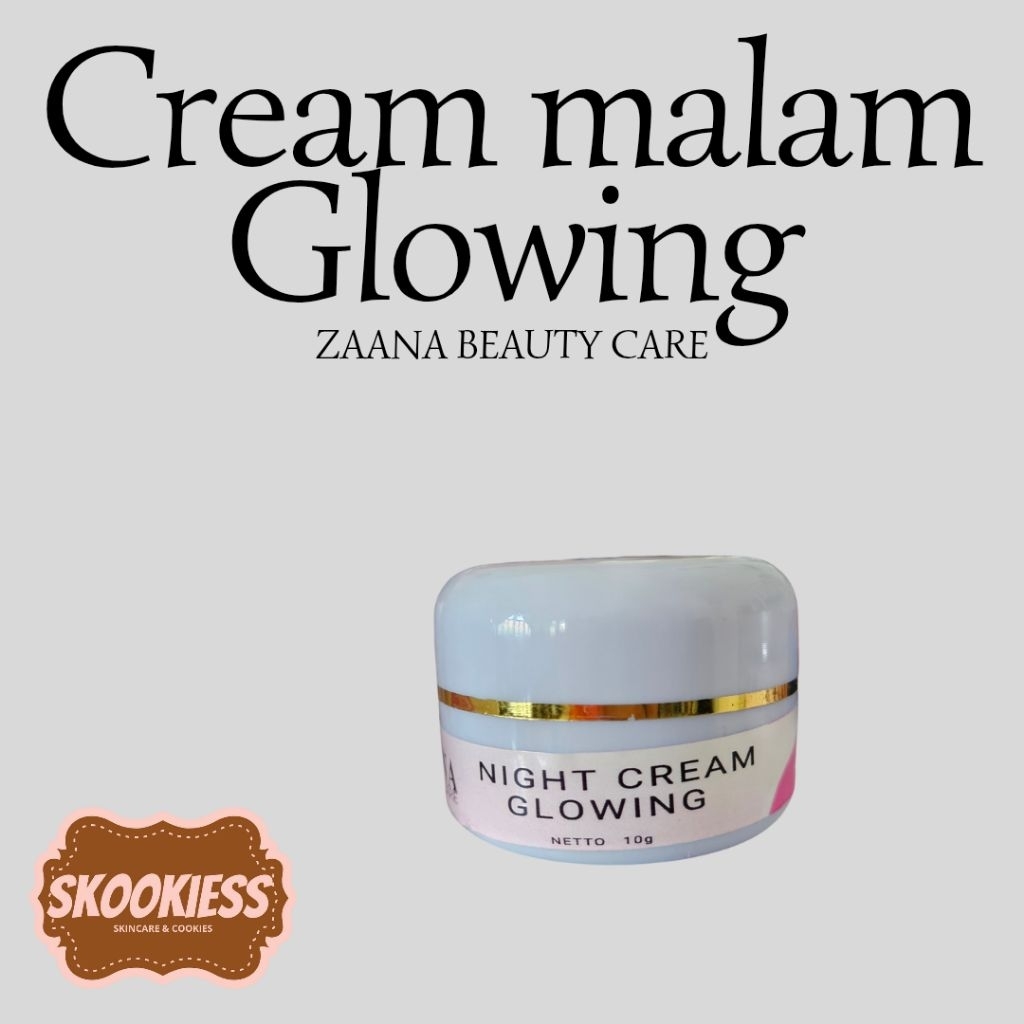 cream malam glowing ZAANA BEAUTY CARE