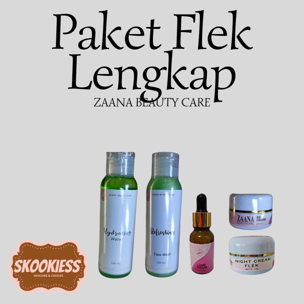 PAKET LENGKAP FLEK ZAANA BEAUTY CARE