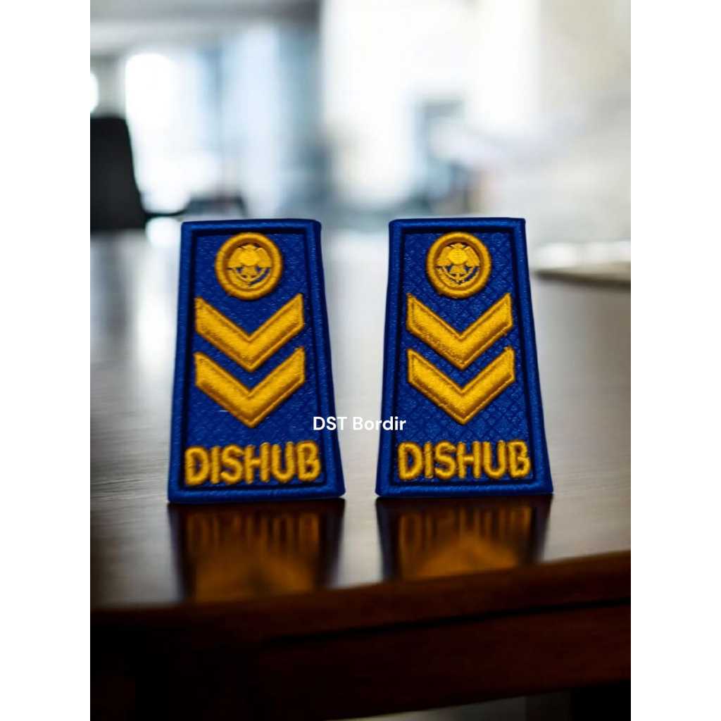 PANGKAT DISHUB BORDIR TIMBUL GOL.2A/2B/2C/2D/3D