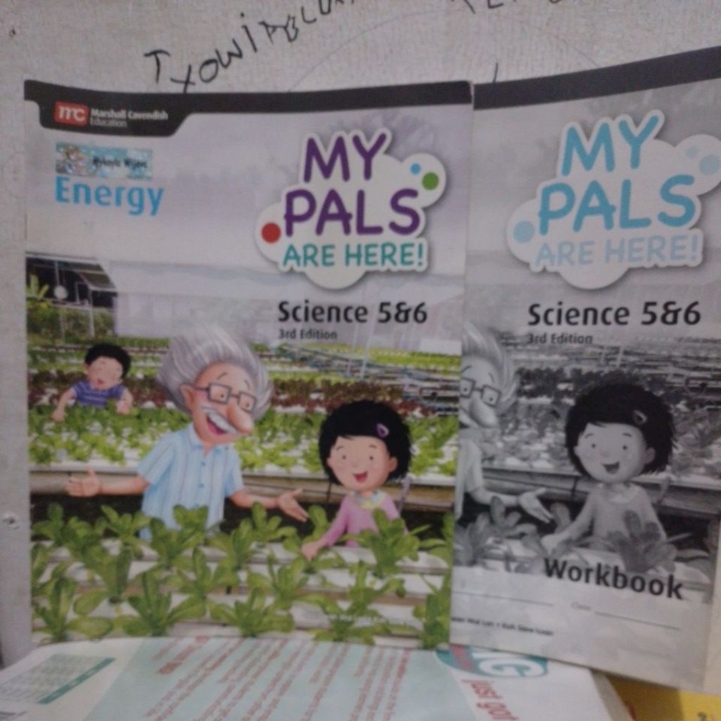 Buku my pals are here science 5 & 6 Energy 3rd edition set