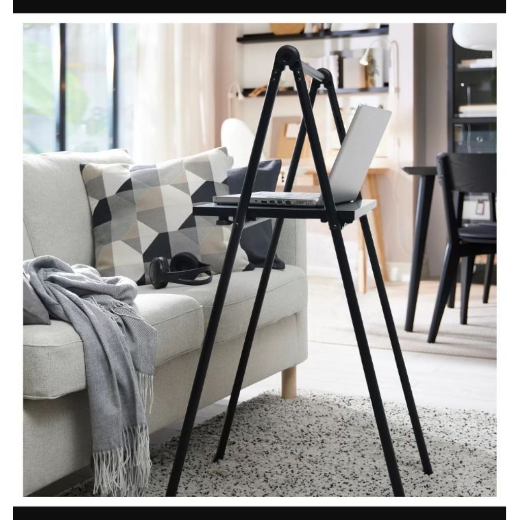 Meja Lipat IKEA BJORKASEN Hitam