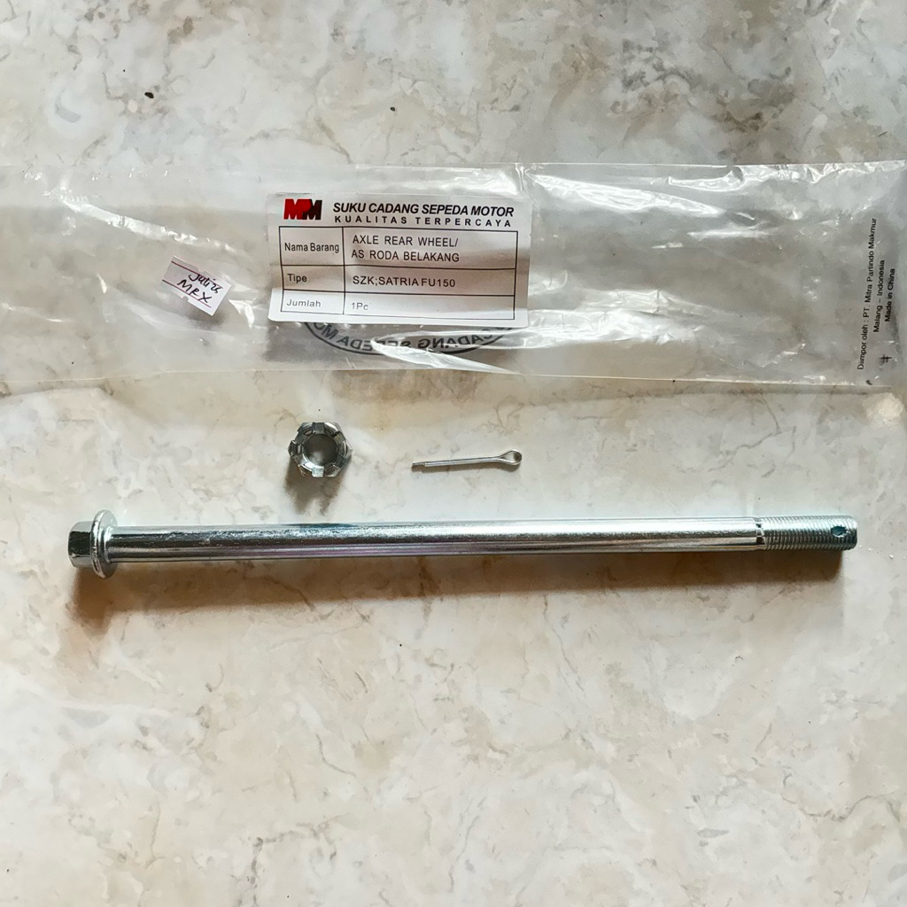 As Roda Belakang Suzuki Satria Fu / As Roda Belakang + Mur Satria Fu merk MPM