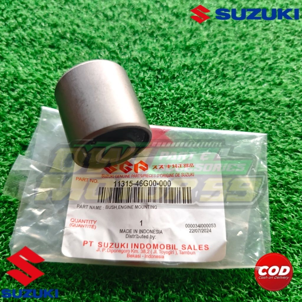 SATUAN BOS BOSH ARM ENGINE MOUNTING DI CRANGKASE SPIN SKYWAVE HAYATE SKYDRIVE 125 ORI SGP 11315-46G0