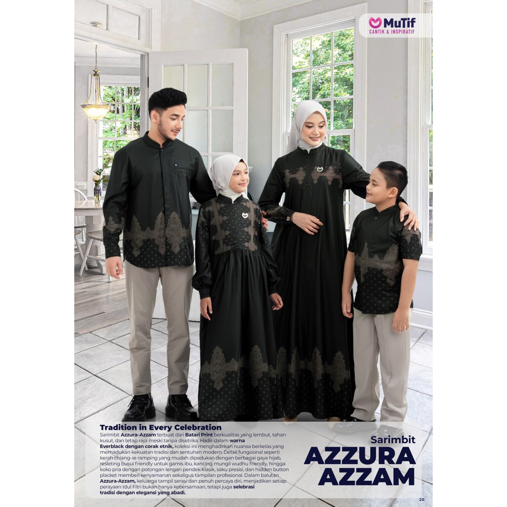 Sarimbit Mutif Azzura Azzam Everblack
