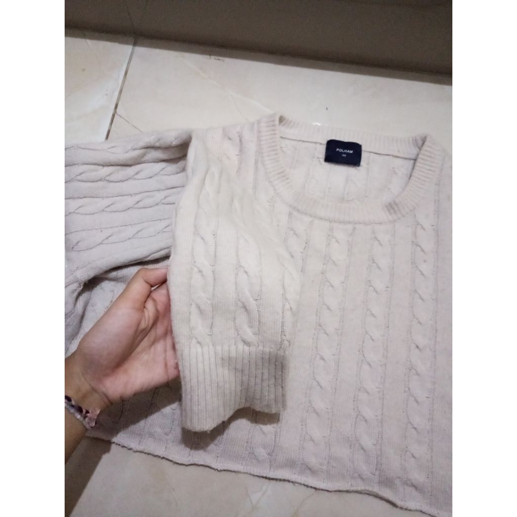 Preloved sweater rajut Polham