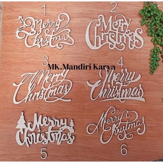 Tulisan merry christmas /dekorasi merry christmas /hiasan natal tulisan merry christmas