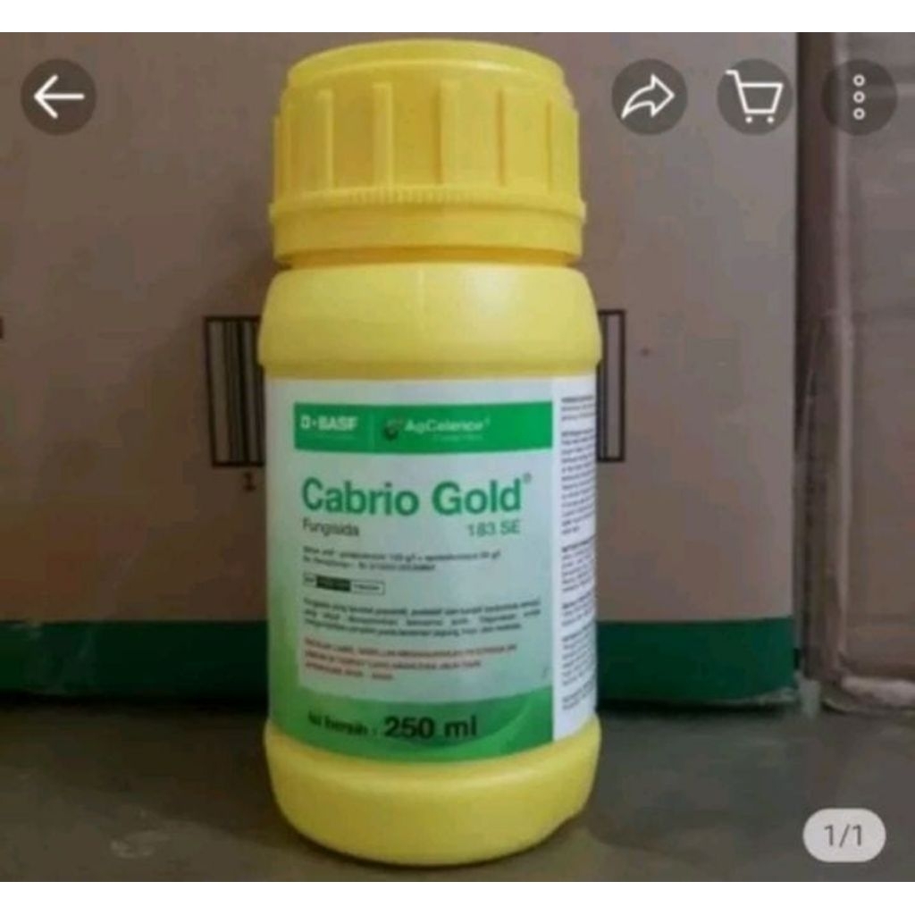 Cabrio gold 250ml