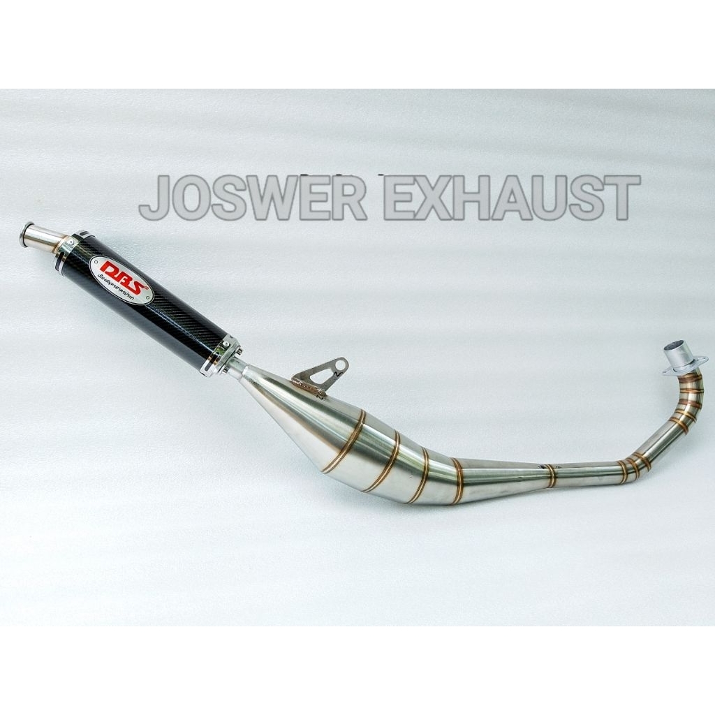 knalpot satria 2tak satria hiu satria lumba DBS carbon