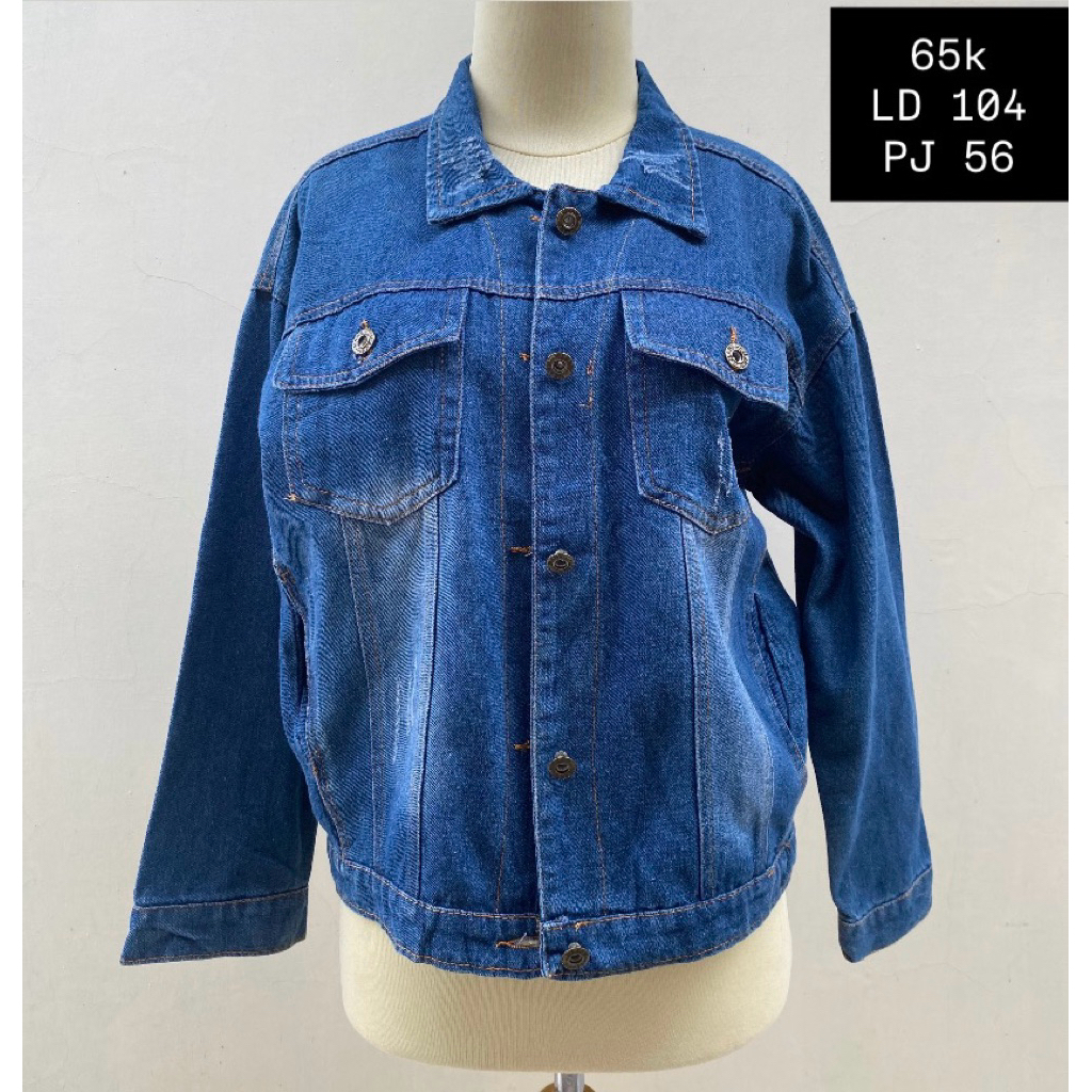 PRELOVED JACKET JEANS WANITA/ JACKET JEANS WANITA