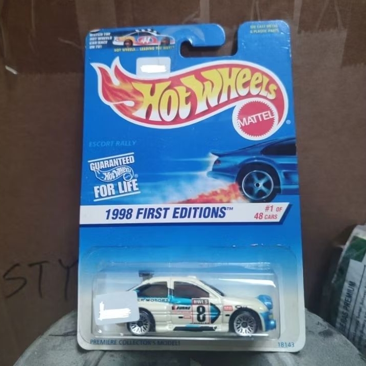 Hot Wheels Escort Rally 1998 First Edition diecast Mattel